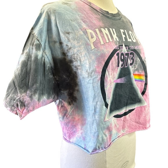 Pink Floyd Tie-Dye T-Shirt - Pink and Gray - Picture 2 of 5